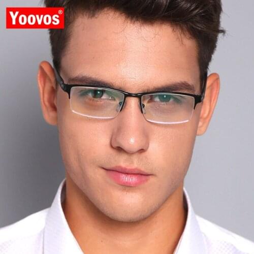 Yoovos 2021 Rectangle Sunglasses Men High Quality Square Sunglasses Men Simple Vintage Glasses Men Brand Lunette Soleil Homme