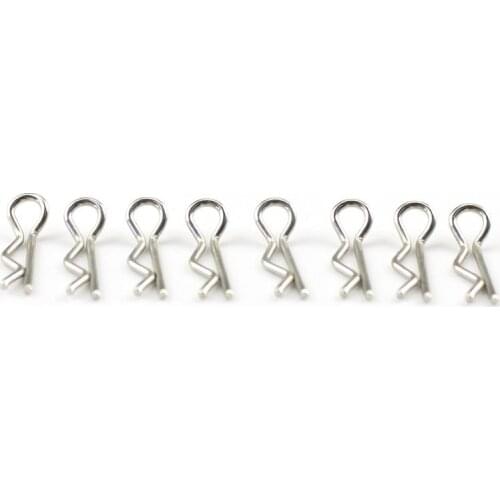 8PCS RC Car Body Clips R Pins Spare Accessories For WLtoys 1:14 Remote Control Vehicle 144001-0441