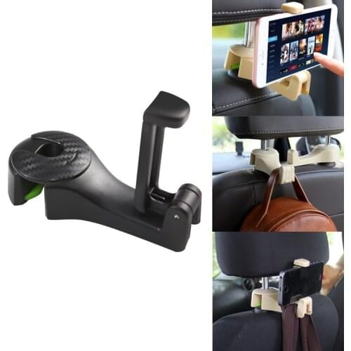 Car Seat Back Hook Phone Holder Accessories For Peugeot 307 308 407 206 207 3008 406 208 2008 508 408 306 301 106 107 607 4008