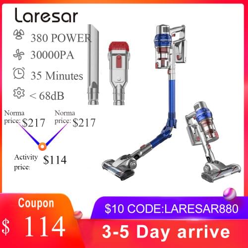 Cordless Vacuum Cleaner 26Kpa Powerful Suction Stick Vacuum Cleaners for Floor Carpet Pet Hair Car Cleaning Home Appliance