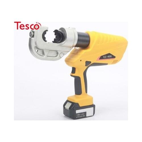 Cordless Cable Crimping tools cable Pliers Cable Crimper batteries from 16-400mm EZ-400