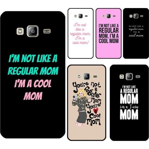 Mean Cool Mum Mother Best Ever Girls Case For Samsung Galaxy J4 J6 Plus A6 A7 A8 A9 J8 2018 A3 A5 J3 J7 2017 J1 J5 2016 Cover