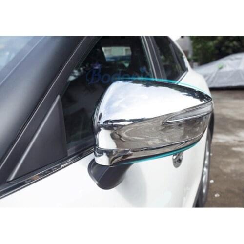 For Mazda CX-5 CX5 2015 2016 Side Door Mirror Cover Rear View Overlay Rearview Caps Trim Car Covers Overlays Styling Accessoires