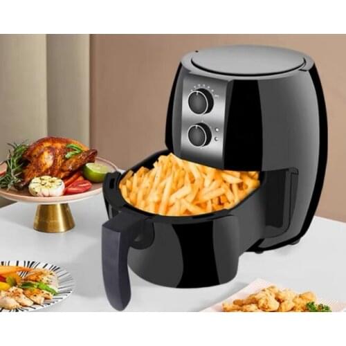 Intelligent convenient fast automatic household multi-function knob operation oil free electric fryer J06