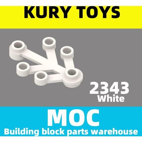 Kury Toys DIY MOC For 2423 Building block parts For Plant Leaves 4 x 3 For Plant