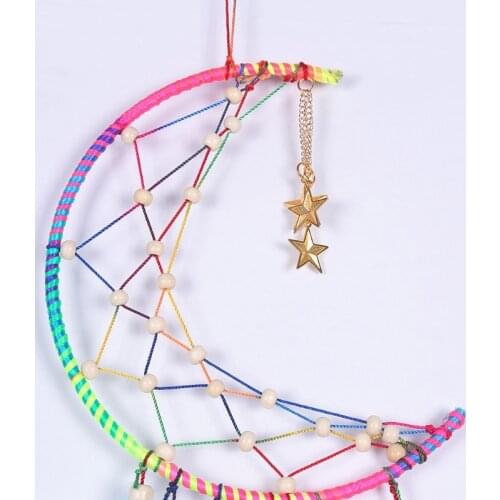 Moon Metal Craft Hoops Dream Catcher Rings Macrame Project DIY Accessories for Dreamcatchers Wreaths