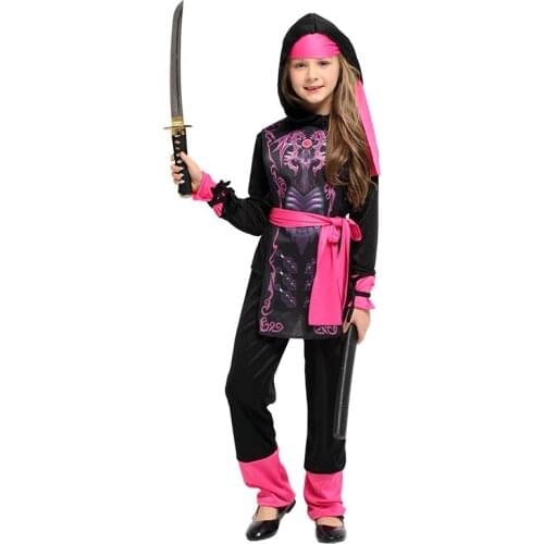 Purim Girl Carnival Halloween NARUTO Costume Japan Ninja Stage Show Cosplay Fancy Party Dress