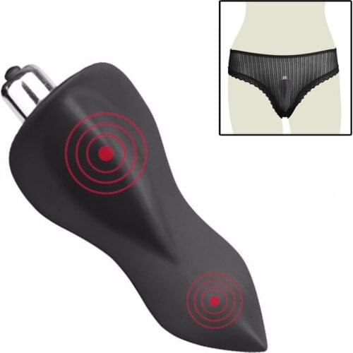 Silicone Invisible Wearable Vibrating Panties Underwear Masturbator Vaginal Clitoris Stimulator Clit Vibrator for Women Sex Toys