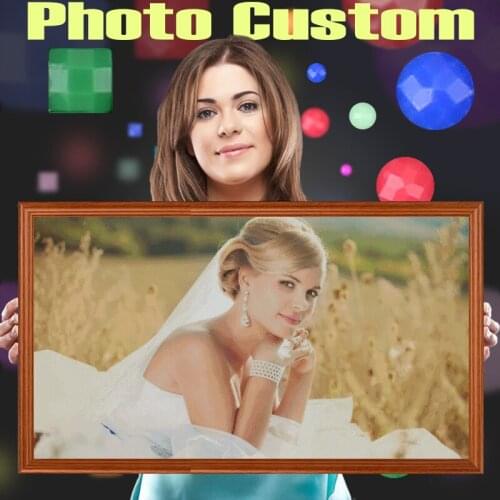 TINMI ARTS Diamond Painting Custom Full Drill Painting Cross Stitch Picture of Rhinestone DIY Mosaic Embroidery Fall Decor Art