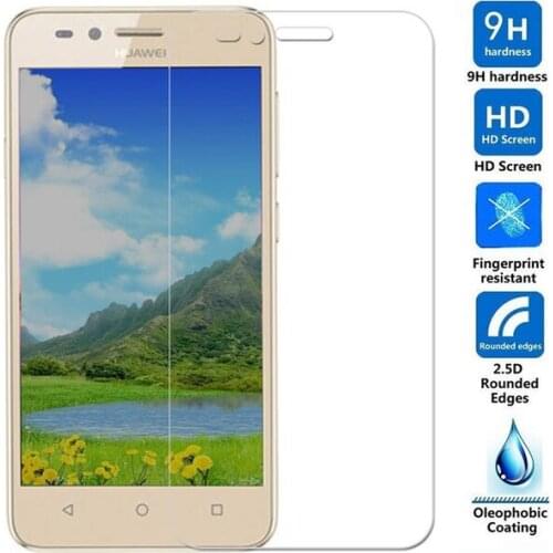 10pcs/lot Tempered Glass 9H Explosion-proof Protective Film Screen Protector for Huawei Y3II Y3 II LUA-U22 Y3 2 Lua-L21 Y3II-U22