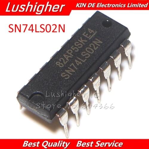 10PCS SN74LS02N DIP14 74LS02 DIP HD74LS02 HD74LS02 HD74LS02P New Original