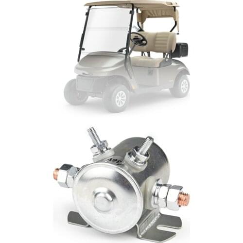 36V 4 Terminal Solenoid Relay for Ezgo TXT Series 1980-2010 Electric Golf Cart 15-242 15-243 15-334 27855-G01