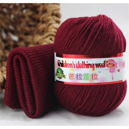 500g Baby Silk Cashmere Crochet Hook Yarn For Hand Knitting Worsted Wool Thread Eco-Dyed Needlework Handmade Lana Para Tejer