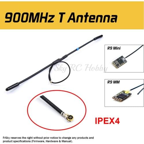 FrSky Antenna 900MHz IPEX1 IPEX4 Connector for R9M / R9M LITE / R9 MINI / R9 SLIM / Slim+ / R9MM receiver for FPV RC Parts