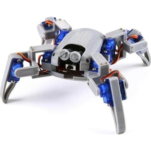 Bionic Quadruped Spider Robot Kit for Arduino,Wifi Diy, STEM Crawling Robot, ESP8266,NodeMCU,Arduino Robot Kit