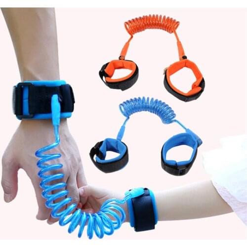 Child anti-lost safety bracelet traction rope adjustable childrens harness childrens rope and key baby outdoor safety assistan