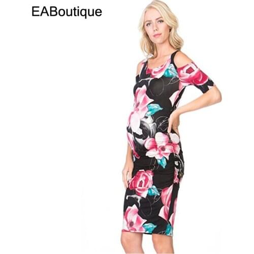 Платья с открытыми плечами для беременных EABoutique China At AliExpress