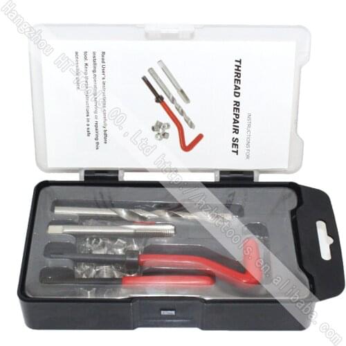 25PCS Thread Repair Tool Auto Car Tool Helical Coil Set M8*1.25
