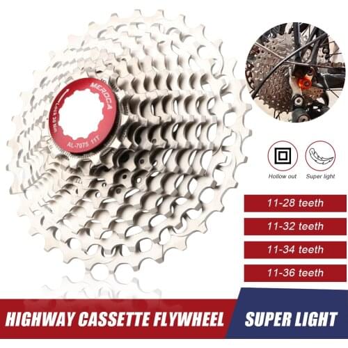Road Bike Cassette 11 Speed Freewheel 11-23T/25T/28T/30T/32T/34T Cassete 11v Hollow Out MTB Sprocket for SHIMANO Bicycle Parts