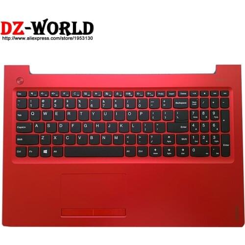 Red Palmrest Upper Case With US English Keyboard Touchpad for Lenovo Ideapad 310-15ISK 310-15IAP 310-15IKB Laptop 5CB0L35876
