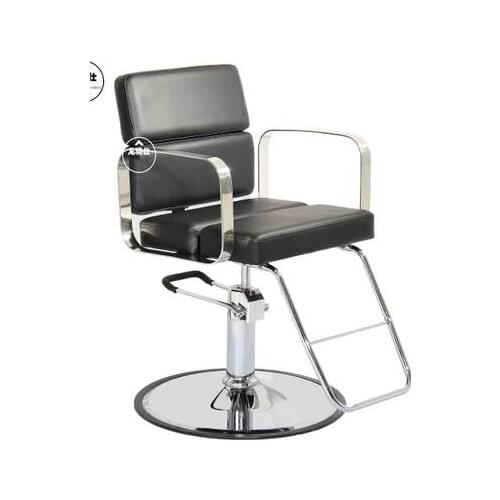 Solid wood barber chair barber chair chair lift and cut hair chair hairdresser chair