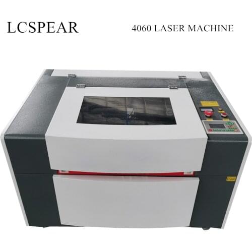 RUIDA control 100W 4060 laser engraving and cutting machine with X Y linear guide rail and nema 23 motor FOB or CIF port price