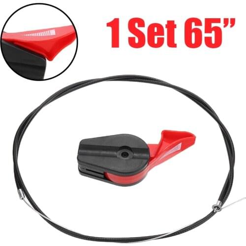 65''Universal Lawn Mower Throttle Cable Switch Trimmer Lawnmowers Lever Control Switch Garden Electrionic Lawnmowers Tool Parts