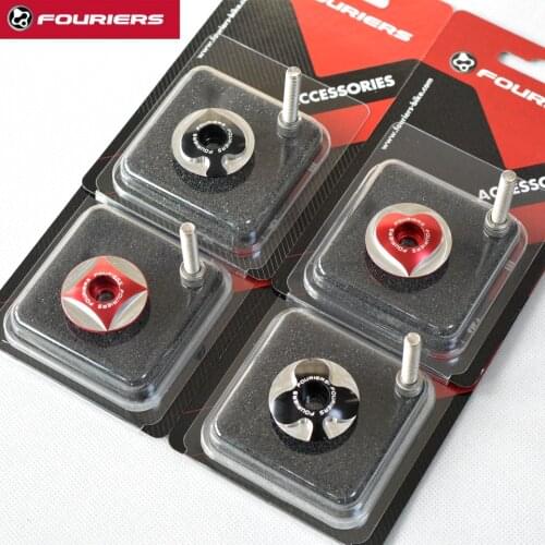 FOURIERS Mountain Road Bicycle Headset Aluminum Alloy 6061-T6 Bike Headset MTB Bike Top Cap Fit On 1-1/8 Fork Bicycle Part
