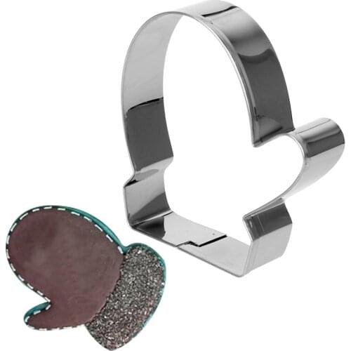 XINCHEN DIY Bakeware Gingerbread Cookie Cutter Xmas Christams Glove Biscuit Mold Kitchen Cake Decorating Cookie Tools