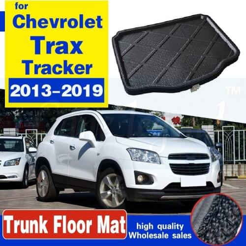 Accessories For Chevrolet Holden Trax Tracker 2013-2019 Rear Trunk Cargo Boot Mat Liner Tray Floor Carpet 2014 2015 2016 2017