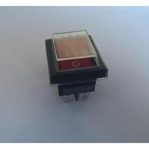 KCD4-202 250V 16A Rocker Switch for industrial vacuum cleaner with 4 pins