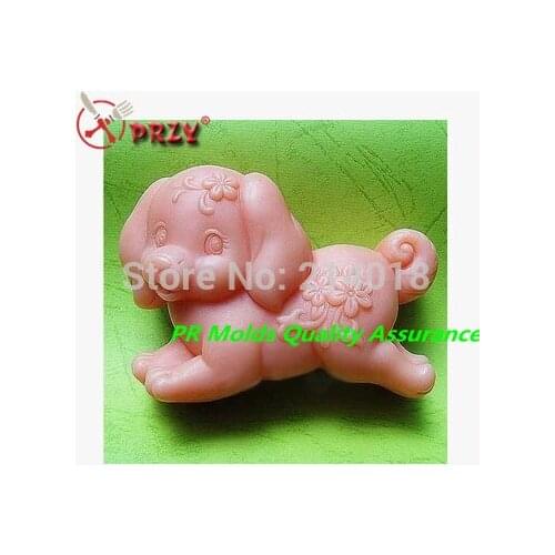 Hot Fondant Cake Decoration Mold Soap Mold High-quality Handmade Soap Mold NO.:SO417 Zodiac Dog Modelling Silicon Moulds PRZY