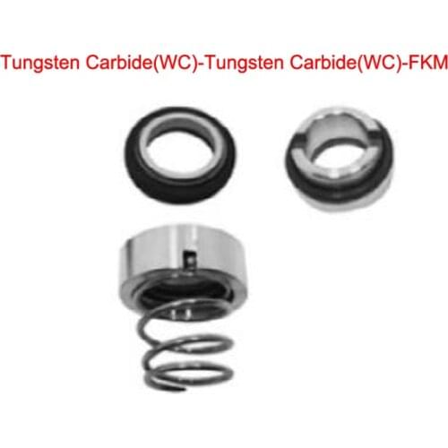 M37G/120-35 M37G/120-38 M37G/120-40 M37G/120-43 Tungsten Carbide FKM Water Pump Single Coil Spring Bellows Shaft Mechanical Seal