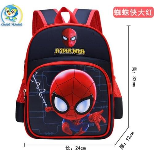 Disney new fashion childrens spider man bag cartoon backpack baby toddler children backpack kindergarten boy girl schoolbag