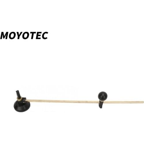 MOYOTEC New Glass Cutter 6 Wheel Compasses Circular Cutting Cutter with Ball Controller Suction Cup Circle Glass Cutter