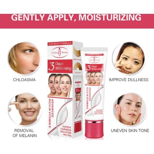 3 Days Whitening Face Cream Nicotinamide Freckle Removal Improve Dullness Anti Wrinkle Remove Dark Spot Fast Whiten Skin Care