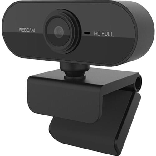 PC01 USB Full HD 1080P Video Camera Auto Focusing Webcam Meeting Video with Microphone Mini Computer Camera