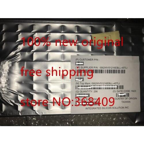 IS62WV51216EBLL-45TLI TSOP-44 100% NEW original STOCK freeshipping 5PCS-100PCS/LOT