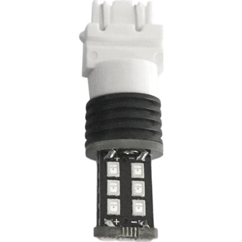 1PC 3157 3156 15 SMD 15 LED led 12V Parking Bulbs Turn Signal Light Front Rear Side Bulb Tail Lamp