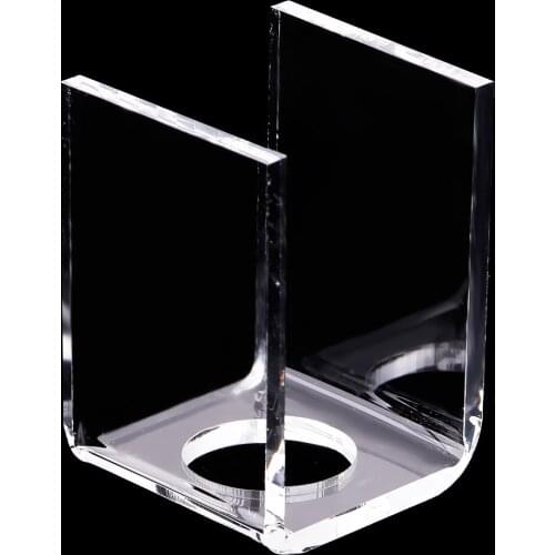 Single Hole Acrylic Lipstick Mould Holder Lip Balm Mold Stand Clear Shelf Tool DIY Lipstick Make Up Tools