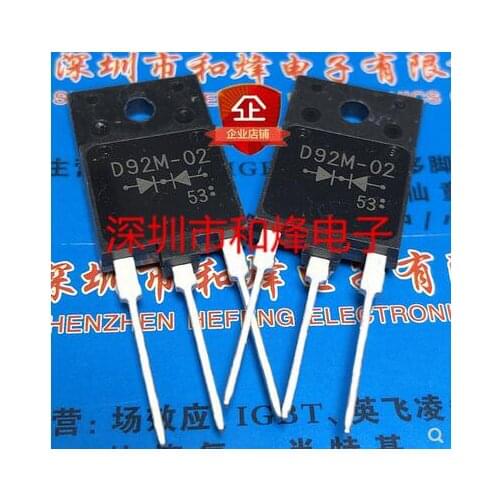 Free shipping 20PCS D92M-02 ESAD92M-02 TO-3PF 200V 20A