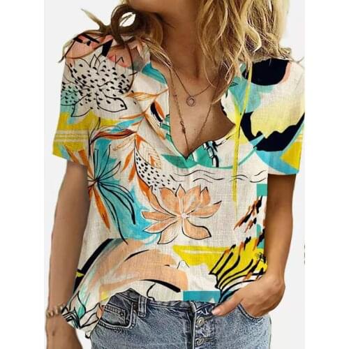 CHAMSGEND Womens Office Shirts