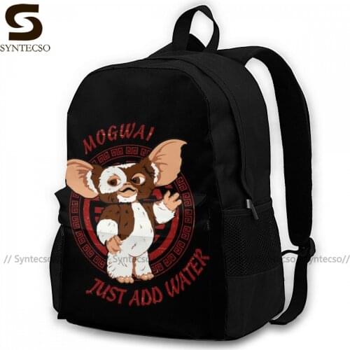 Gizmo Gremlin Backpacks Fitness Tourist Breathable Backpack Cool Polyester Bags