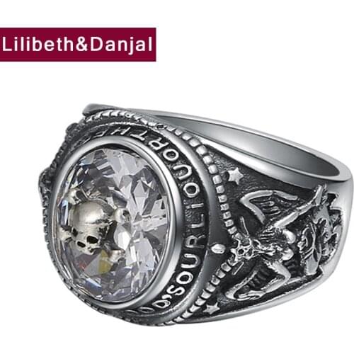 Spider Skeleton Ring Pure 925 Sterling Silver Skull Inlaid Zircon Women Men Brand Fashion Fine Jewelry 2021 Designer Luxury R13