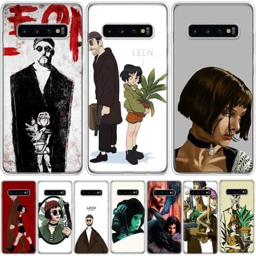 Leon Matilda Natalie Portman Movie Poster Phone Case For Samsung GalaxyA90 A71 A70 A51 A50 A41 A40 A30 A21 A10 A9 A8 A7 A6Plus M