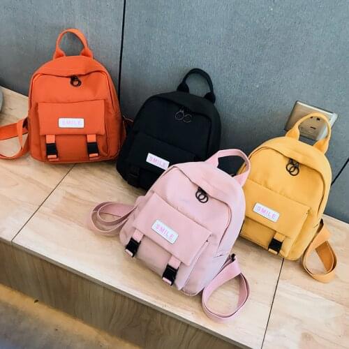 Fashion Mini Backpack Cute Casual Women Backpack Mini Small School Bags for Teenage Girls Mochilas School Backpack Female