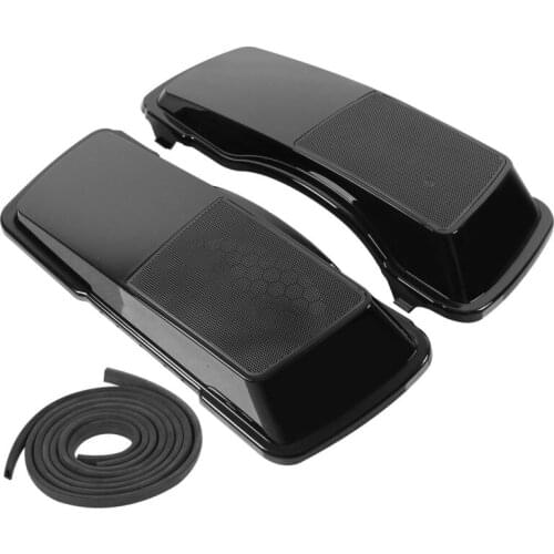 Motorcycle 6x9" Saddlebag Speaker Lids For Harley Touring Road King Street Glide Electra Glide 1993-2013 2012