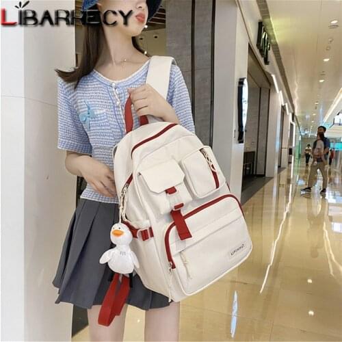 Casual High Quality Nylon Cloth Multifunctional Backpacks for Women 2021 New Fashion Water-Resistant Bag Travel Bags for Ladies