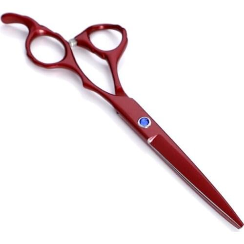 4 color professional Japan 6cr 6 '' Flower handle hair scissors set haircut thinning barber cutting shears hairdresser scissors