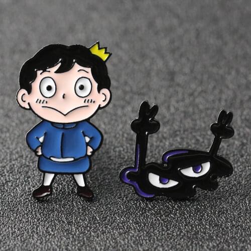 Simshion Black Brooches For Clothes